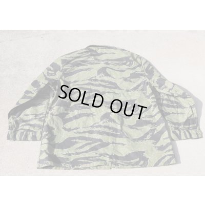 画像2: メーカー不明米軍・南ベトナム軍レプリカ品 戦闘服シャツ タイガーストライプ迷彩 新品