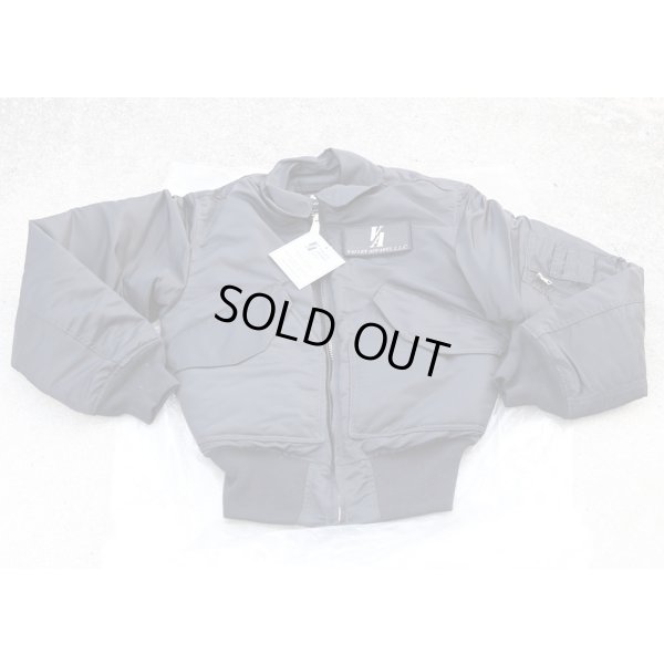 画像1: バレーアパレルCWU-45/Pフライトジャケット黒X-SMALL新品