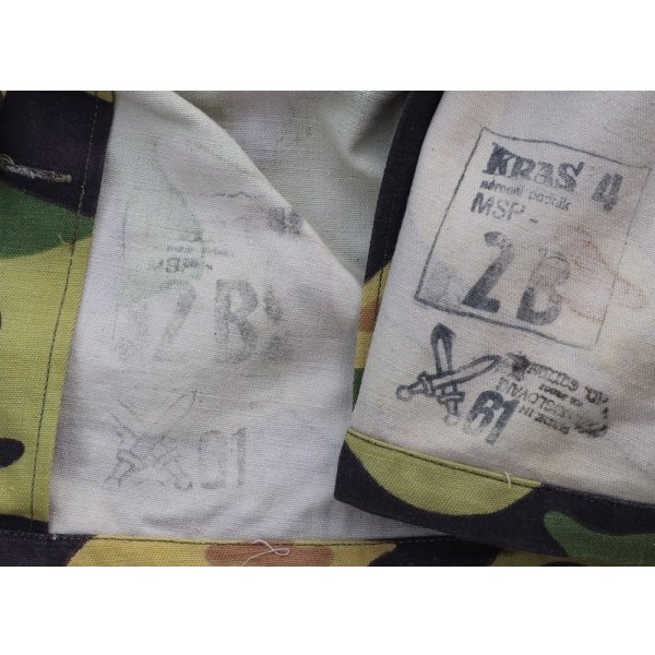 画像4: チェコスロヴァキア軍フィールドパーカーVz.60サラマンダー迷彩2B