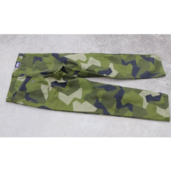 画像2: 東京ファントム ジーンズ裁断迷彩パンツ スウェーデン軍M90迷彩SMALL