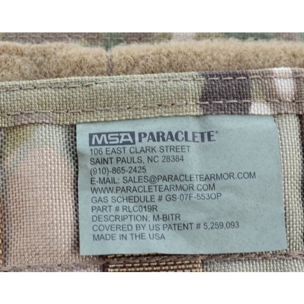 画像4: 米軍放出MSAパラクレイトMBITRラジオポーチMULTICAM迷彩 新品