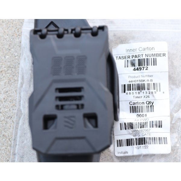 画像3: ブラックホークSERPA LEVEL2ヒップホルスター黒X26テイザーガン用 新品
