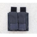 イーグルダブル9mmピストルマガジンポーチ黒 新品