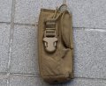 米軍アライドFSBEII MBITRラジオポーチCB(コヨーテブラウン)新品