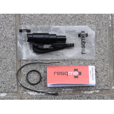 画像1: レスキューミー自動車用緊急脱出ルール黒 新品