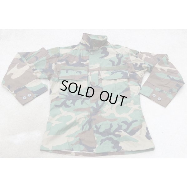 画像2: 米軍放出カスタム ウッドランド迷彩BDUジャケットSMALL-REGULAR新品