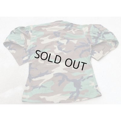 画像3: 米軍放出カスタム ウッドランド迷彩BDUジャケットSMALL-REGULAR新品