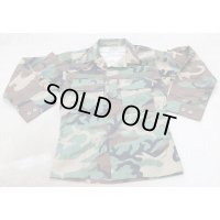 米軍放出カスタム ウッドランド迷彩BDUジャケットSMALL-REGULAR新品