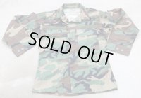 米軍放出カスタム ウッドランド迷彩BDUジャケットSMALL-REGULAR新品