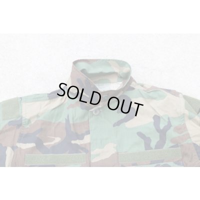 画像4: 米軍放出カスタム ウッドランド迷彩BDUジャケットSMALL-REGULAR新品