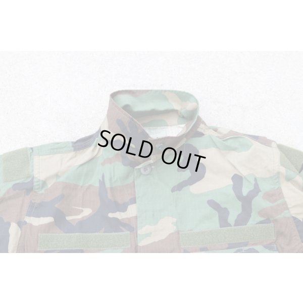 画像4: 米軍放出カスタム ウッドランド迷彩BDUジャケットSMALL-REGULAR新品