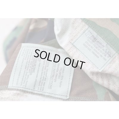 画像8: 米軍放出カスタム ウッドランド迷彩BDUジャケットSMALL-REGULAR新品