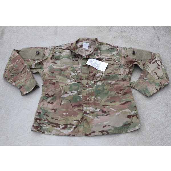 画像1: 米軍 米陸軍FR-ACUジャケットOEFCP迷彩(MULTICAM)LARGE-REGULAR新品