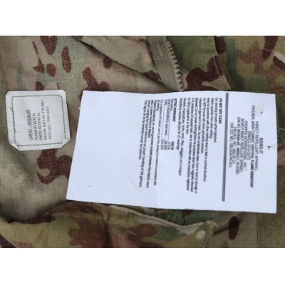 画像4: 米軍 米陸軍FR-ACUジャケットOEFCP迷彩(MULTICAM)LARGE-REGULAR新品