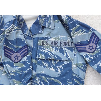 画像3: 米軍 試作品 米空軍女性用ジャケット ブルータイガーストライプ迷彩4R