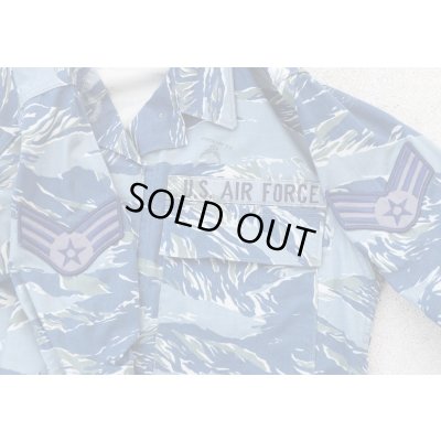 画像3: 米軍 試作品 米空軍女性用ジャケット ブルータイガーストライプ迷彩4R