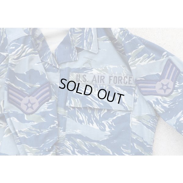 画像3: 米軍 試作品 米空軍女性用ジャケット ブルータイガーストライプ迷彩4R