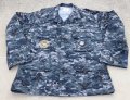 米軍 米海軍 試作品NWU-DジャケットLARGE-REGULAR新品?