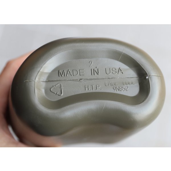 画像3: 米軍放出 民生品? 1QTキャンティーン初期型ガスマスク対応キャップ付き新品?