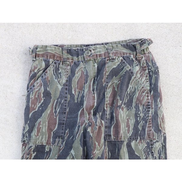 画像3: レンジャー ハンティングパンツ バーティカルタイガーストライプ迷彩SMALL