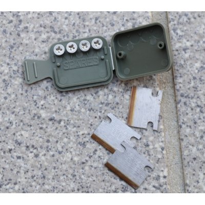 画像3: 米軍オンタリオ モデル1ストラップカッターFGポーチ・研石・替え刃付
