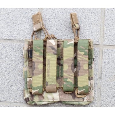 画像2: 米軍放出ハイグラウンドギア ダブルオープントップマガジンポーチMULTICAM迷彩