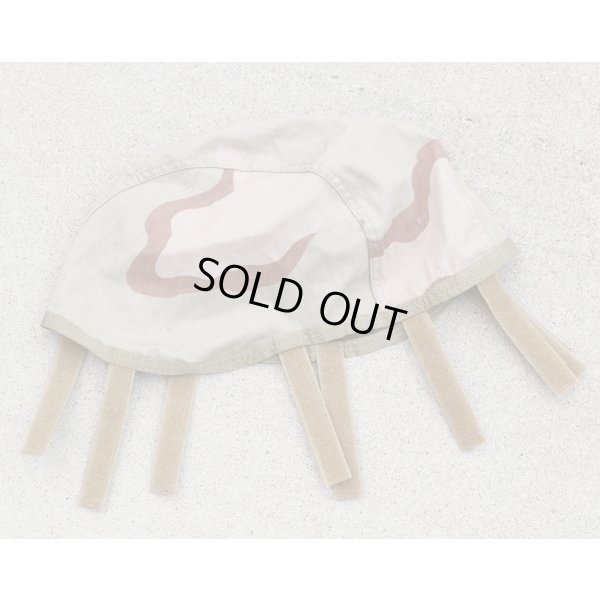 画像3: 米軍放出LBT-2286Bヘルメットカバー ウッドランド/3Cデザート(リバーシブル)SMALL/MEDIUM