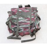 モロッコ軍? フランス軍mle55型ミュゼットバッグ リザード迷彩 新品