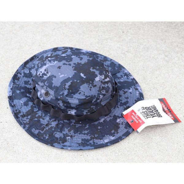 画像1: TRU-SPEC ブーニーハット ミッドナイトデジタル迷彩 新品