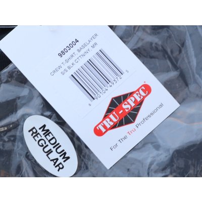 画像4: TRU-SPECベースレイヤーTシャツ 黒 新品