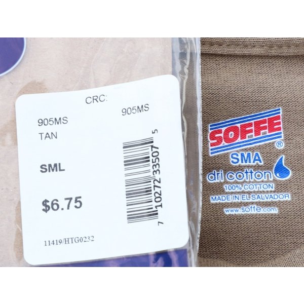 画像3: 米軍放出ソフィーTシャツ タン新品