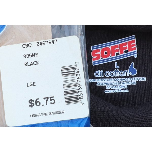 画像3: 米軍放出ソフィーTシャツ 黒 新品