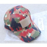 LMGベースボールキャップ スイス軍TAZ83アルペンカモ迷彩 新品