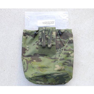 画像2: LMGポータブルダンプポーチMULTICAM TROPIC迷彩 新品
