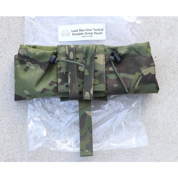 画像4: LMGポータブルダンプポーチMULTICAM TROPIC迷彩 新品