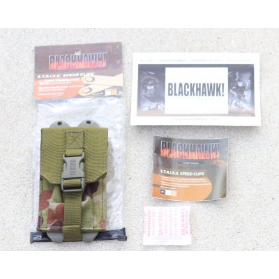 画像1: ブラックホークSTRIKEコンパス・ストロボポーチ陸上自衛隊迷彩 新品