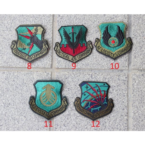 画像2: 米軍 米空軍サブデュード部隊章カットエッジタイプ各種