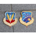 米軍 米空軍フルカラー部隊章カットエッジタイプ各種 新品