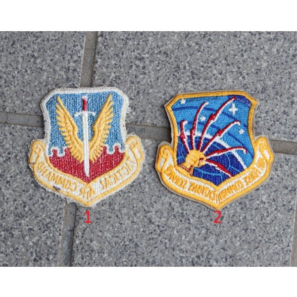 画像2: 米軍 米空軍フルカラー部隊章カットエッジタイプ各種 新品