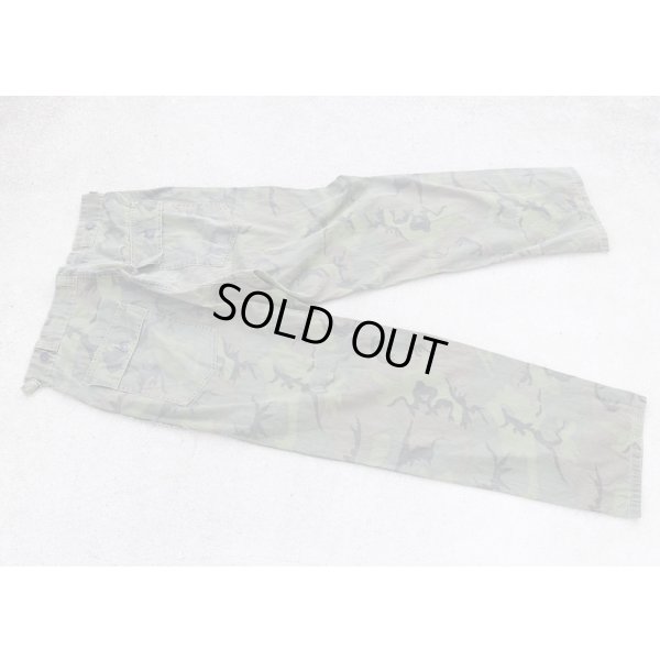 画像2: カモ? ハンティングパンツ  米軍・南ベトナム軍インビジブルリーフ迷彩生地使用シビリアンリーフ迷彩