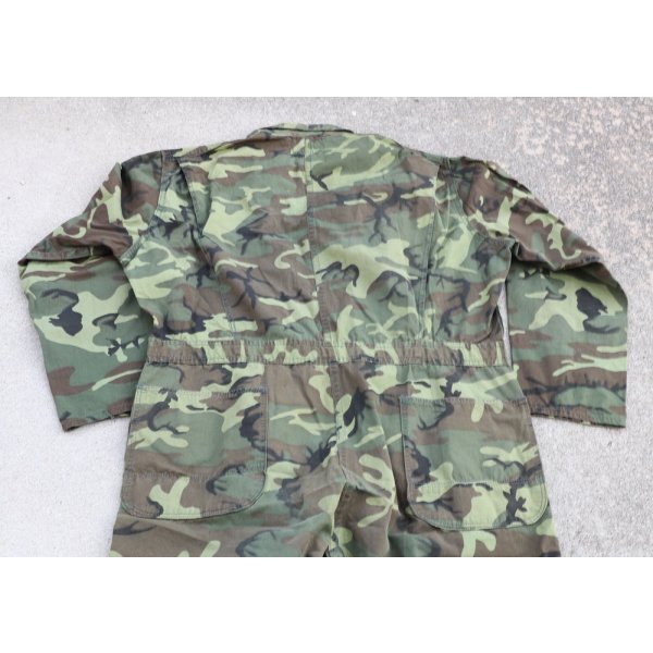 画像4: カモ カバーオールERDLグリーンリーフ迷彩LARGE