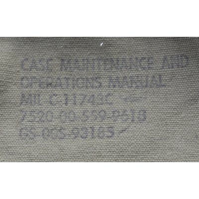 画像5: 米軍 車両用マニュアルケース新品