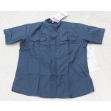 TRU-SPEC 24-7ウルトラライトドレスシャツ 紺LARGE-REGULAR新品