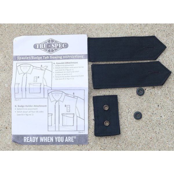 画像5: TRU-SPEC 24-7ウルトラライトドレスシャツ 紺LARGE-REGULAR新品