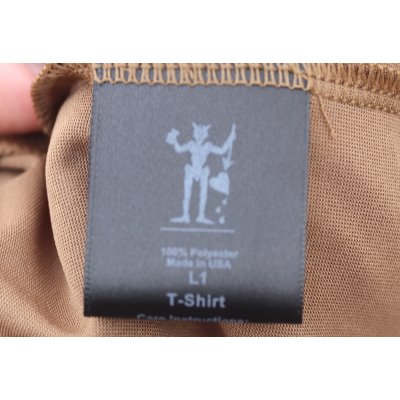 画像3: 米軍放出オークPCU Lv1 TシャツCB(コヨーテブラウン)SMALL新品