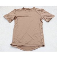米軍放出オークPCU Lv1 TシャツCB(コヨーテブラウン)SMALL新品