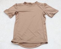 米軍放出オークPCU Lv1 TシャツCB(コヨーテブラウン)SMALL新品
