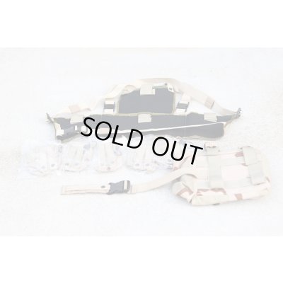 画像2: 米軍放出FEDERAL COVERS & TEXTILES製RACKベスト ポーチ6個付きセット3Cデザート迷彩OD縁タイプ 新品