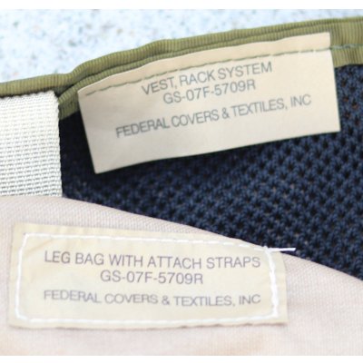 画像6: 米軍放出FEDERAL COVERS & TEXTILES製RACKベスト ポーチ6個付きセット3Cデザート迷彩OD縁タイプ 新品