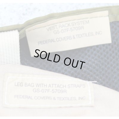 画像6: 米軍放出FEDERAL COVERS & TEXTILES製RACKベスト ポーチ6個付きセット3Cデザート迷彩OD縁タイプ 新品